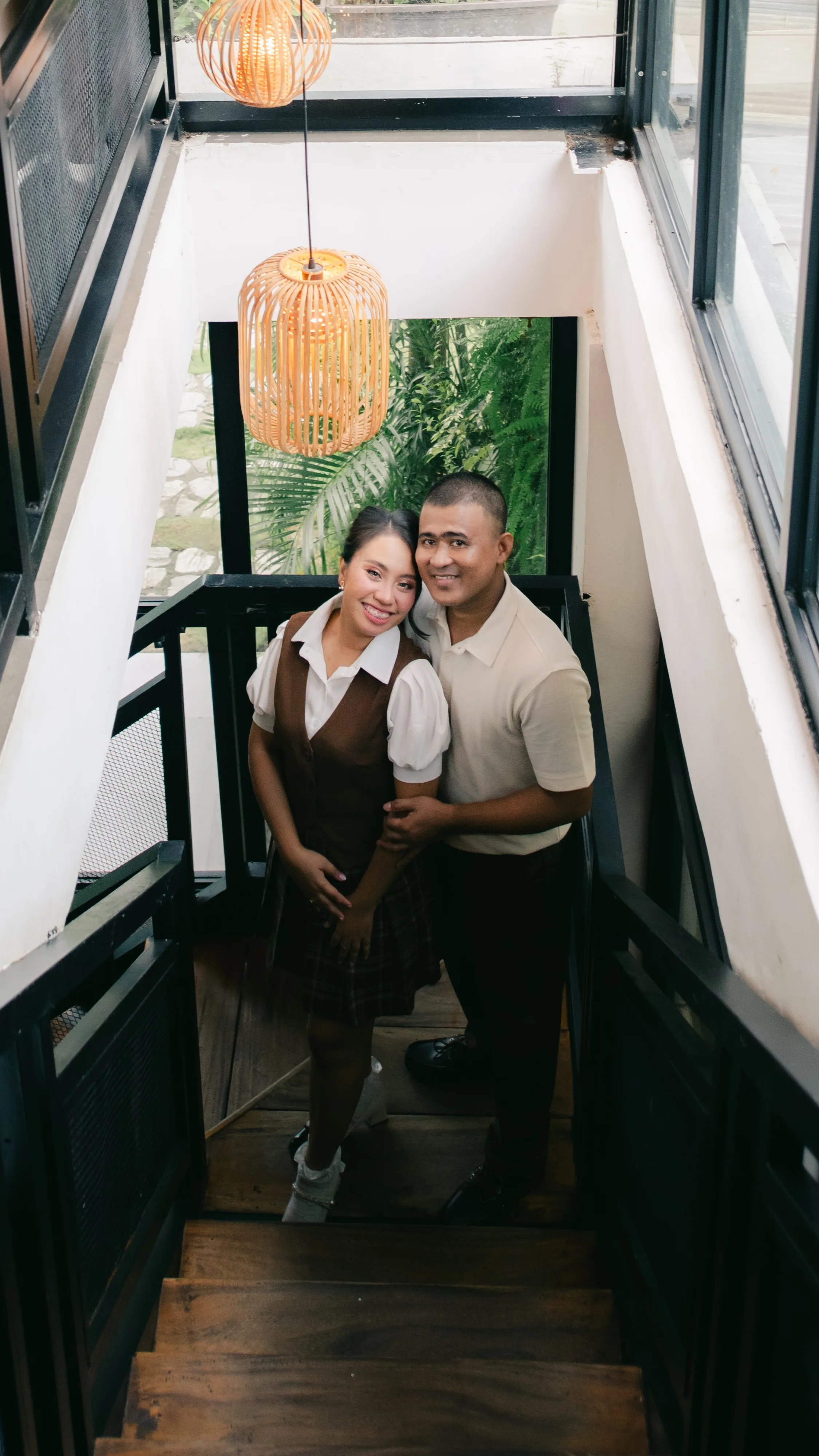 Pat and Laica after the proposal